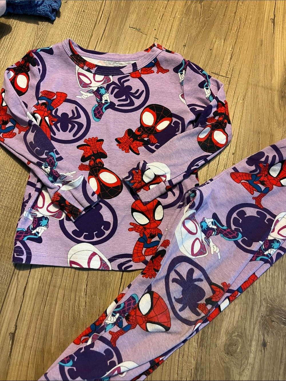 Marvel spidey and amazing friends Pajama Set - Purple